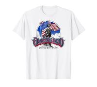 Grateful Dead Twenty Years So Far American Flag Vintage Band Camiseta