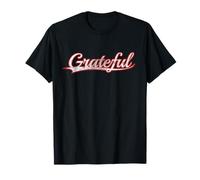 Grateful Positive Thinking Thanksgiving Vintage Varsity Camiseta