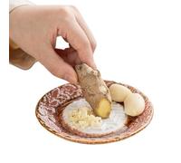 Grater Bowl - Molinillo manual de cerámica multifunción | Plato rallador de ajo para queso, tomate, fruta, verduras, alimentos, hornear, cocina, moler, pelar