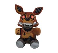 GRATIME F-N-A-F Peluches de Felpa de 18cm, muñecos de Bear Fazbear, Bear Foxy, Rabbit Bonnie Chica, 5 Noches en Bear, Peluches (Naranja)