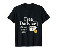 Gratis Dadvice Worth Every Penny Vintage Badge Design Camiseta