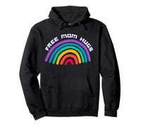 Gratis Mamá Abrazos LGBT Orgullo Desfiles Arco Iris Transgénero Gay Sudadera con Capucha