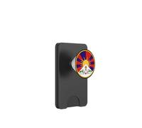 Gratis Tibet Bandera Tibetana Emblema Roundel Restaurar Dalai Lama PopSockets PopWallet para MagSafe