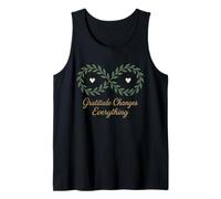 Gratitud Mindfulness Afirmación Positiva Diaria Espiritual Camiseta sin Mangas