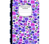 Gratitude Floral Lined Notebook: "Gratitude Journal for Daily Reflection - Beautiful Notebook to Cultivate Positivity, Mindfulness, and Self-Care with ... Thoughts" ,in 6"x9" Size With 100 Pages.