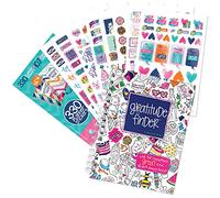 Gratitude Journal 52 Week Daily Positive Thinking for Thankfulness + Juego de calcomanías | Gratitude Finder