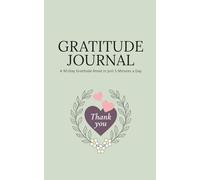 Gratitude Journal: A 90-Day Gratitude Reset in Just 5 Minutes a Day