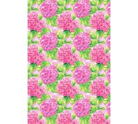 Gratitude Journal - A Journey of Daily Appreciation - Bubblegum Pink Hydrangeas: 6 X 9 inches 200 Pages, 3 entries per page