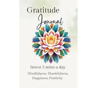 Gratitude Journal: Daily | Thanks and Positivity | Invest 5 mins a day | Inspirational Quotes