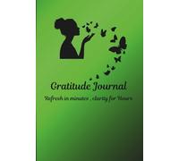 Gratitude Journal - Five Minutes to Thankfulness, Journal with Prompts, Weekly planner and Mood Tracker for men and women for Mental Health ... Spark of Thanks to reduce Stress and Anxiety