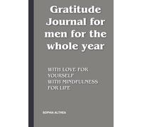 Gratitude Journal for men for the whole year