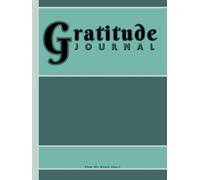 Gratitude Journal: For My Eyes Only (Large Print Green)