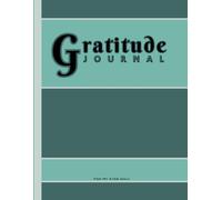 Gratitude Journal: For My Eyes Only (Large Print Green)