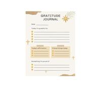 Gratitude Journal: Il tuo spazio quotidiano per ritrovare calma, chiarezza e gratitudine