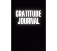 Gratitude Journal NOTEBOOK White Glow Minimalist- 6x9 inches Ruled Line with 120 Pages
