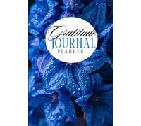 Gratitude Journal Planner: Guided Prompts for Happiness Mindfulness Productivity | Self-love care Health & Mood Tracker