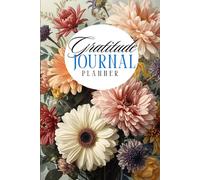 Gratitude Journal Planner: Guided Prompts to Be Happy & Productive | Selfcare Health & Mood Tracker | Win Daily