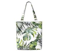 GrAtka Jardín tropical，Bolsas de supermercado reutilizables, bolsas de compras, bolsas de lona de gran capacidad, bolso de hombro