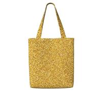 GrAtka Textura de brillo dorado，Bolsas de supermercado reutilizables, bolsas de compras, bolsas de lona de gran capacidad, bolso de hombro