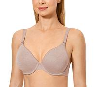 Gratlin - Sujetador De Lactancia y Premamá con Aros y Relleno para Mujer Cameo Heather 105D