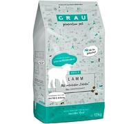GRAU - El Original - Pienso deshidratado para Perros - Cordero, Pack Individual (1x 12 kg), sin Gluten, para Perros Adultos delicados