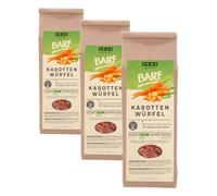Grau El Original Verdura deshidratada para menús Barf para Perros, Dados de Zanahoria, Pack Individual 1 x 150 g, alimento complementario para Perros (Paquete de 3)