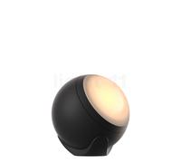 Grau Falling In Love, lámpara de sobremesa LED, negro