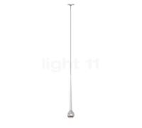 Grau Falling Sun, lámpara empotrada de suspensión LED, cromo brillo - 200 cm