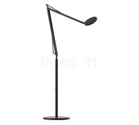 Grau John, lámpara de pie LED, negro