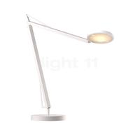 Grau John, lámpara de sobremesa LED, blanco