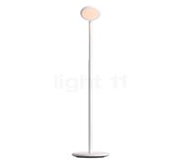 Grau Parrot, batería lámpara de pie LED, blanco