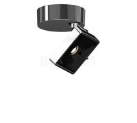 Grau Studio, foco de superficie LED, cromo/negro - 2.700 K