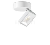 Grau Studio, foco de superficie LED, satén/blanco - 2.700 K