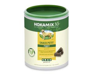 Grau - The Original - HOKAMIX30 Snack Petit Veggie, el Snack Vegetariano Saludable con 30 Hierbas Importantes, Pack de 1 (1 x 400g), alimento complementario para Perros