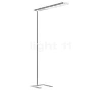 Grau Xt-a Plus, lámpara de pie LED, satén/blanco - 125 cm