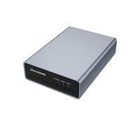 GRAUGEAR Carcasa Raid Externa | 2 x 2,5" SATA SSD/HDD | Type-C® USB 3.2 Gen2 (10Gbps) | Raid 0, RAID1, Single, Large | USB-C | USB-A | Aluminio | Fuente de alimentación | G-25RD2-AC-10G