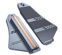 GRAUGEAR - Cubierta para disipador de calor SSD de PS5 M.2 NVMe, dise o en forma de lanzadera, disipaci n de calor con enfriador de tubo de calor
