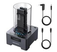 M.2 NVMe - Estación de clonación SSD para M.2 PCIe, M-Key, USB3.2 Gen2x2 20 Gbps, Ventilador silencioso de 60 mm, Fuente de alimentación