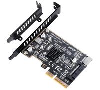GRAUGEAR Tarjeta de expansión PCI para controlador USB de 20 Gbps [puerto