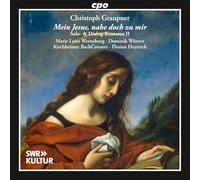 Graupner : Cantates pour voix seule et en dialogue, vol. 2. Werneburg, Wörner, Heyerick.
