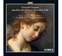 Graupner : Cantates sacrées pour voix et basson. Azzolini, Mauch, Vitzthum, Poplutz, Wörner, Heyerick.