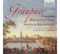 Fernando De Luca - Graupner: Complete Harpsichord Music