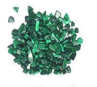 Grava De Malaquita Verde Natural Cristales De Piedra Áspera Cruda Jardín Mineral Hogar Acuario Pecera Decoración,100 Gramos