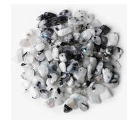 Grava irregular de 5-9 mm, cuarzo ágata, minerales, fragmentos roca for acuario doméstico, decoración y bricolaje(NO.12Dot Labradorite,50g)