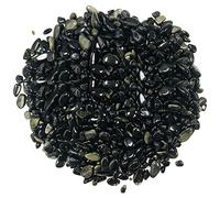 Grava natural pulida de grano pequeño decorativa para río, plantas ornamentales, grava para acuario, plantas en maceta, suculentas, bonsái, piedras escalonadas para jardín infantil (F, talla única)