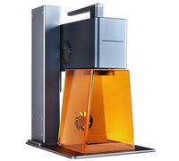 Gravador láser, máquina de marcado de grabador láser doble de 2W y 10W con soporte rotativo para metal/madera/vidrio/cuero, escritorio portátil