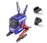 Cargador rápido GaN War Damaged 2x USB-C / USB-A 65W (Azul) - GRAVASTAR