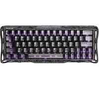 GravaStar Mercury V60 Pro 60% Hall Effect Gaming Keyboard QWERTZ Layout,8000Hz Rapid Trigger Keyboard 0.005mm RT, interruptor magnético, SnapKey, aluminio CNC, 0,125 ms Latencia Cyber Frost Negro