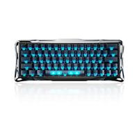 GravaStar Mercury V60 Pro 60% Teclado Gaming de Efecto Hall, Teclado Rapid Trigger con 8000 Hz, interruptores magnéticos, Snap Tap, Aluminio CNC, RGB, para FPS,CS2,PC/Mac (Gunmetal Smoke, QWERTY)