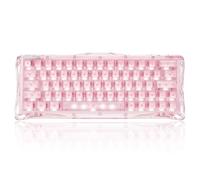 GravaStar Mercury V60 Teclado Gaming Magnético, 8000Hz Polling Rate, Rapid Trigger Switches Hall Effect, Precisión 0.005mm, Hot-Swap, RGB - Rosa Cristal